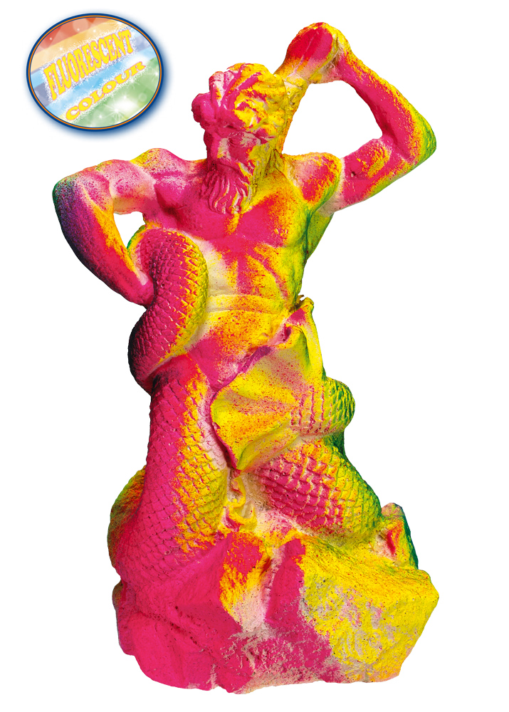 Nobby akvarijní dekorace postava řecké mytologie neon 12,7 x 10,2 x 20,2 cm