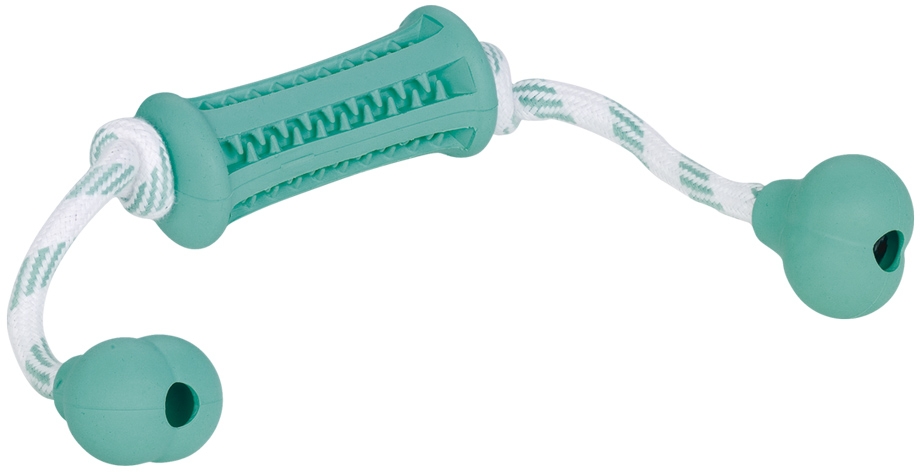 Nobby Dental hračka pro psy gumový váleček s mátou 37x9cm