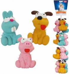 Nobby TOYBOX hračky pro psy Animals latex 12 ks