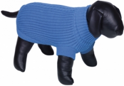 Nobby pletený svetr pro psy ISA nohavičky modrá 40cm