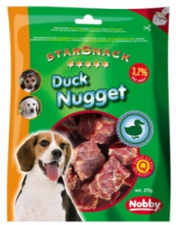 Nobby StarSnack Duck Nugget kachní nugetky 375g