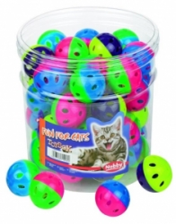 Nobby Toy Box kočka hračka plastové míčky 4cm / 42ks