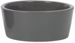 Nobby keramická miska Hermos tmavě šedá 18 cm 650 ml