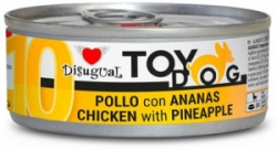 Disugual TOYDOG 10 Single Protein konzerva kuře s ananasem 85g
