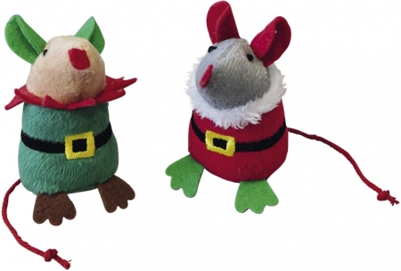 Nobby ToyBox Vánoční myšky 36 ks 8,5 cm
