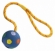Nobby aportovací míč s lanem 6,5 cm