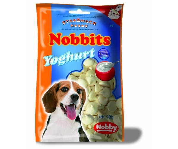 Nobby StarSnack Nobbits Yoghurt pamlsky pro psa 200g
