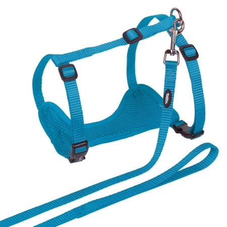 Nobby Set pro kočky Mesh L-XL světle modrá